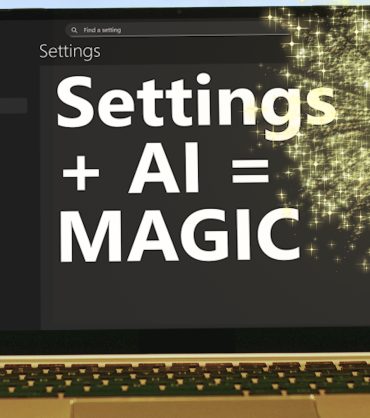 New: Windows 11 AI Agent helps with Settings