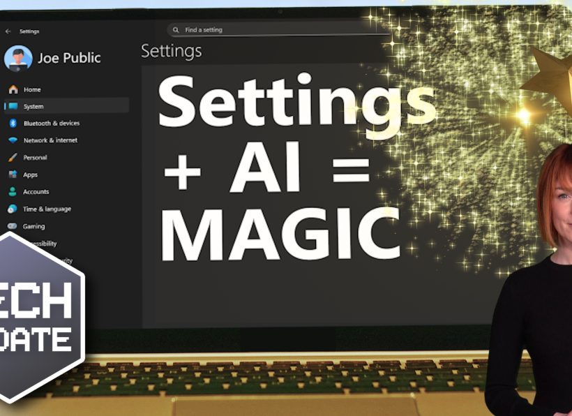 New: Windows 11 AI Agent helps with Settings New: Windows 11 AI Agent helps with Settings