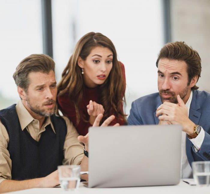 Productive Team Collaborating Effectively