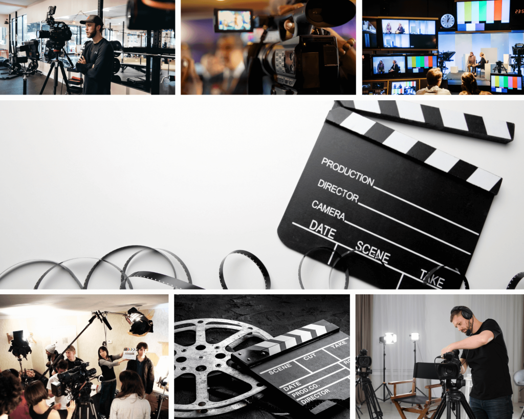 Technical imagery of IT Support for TV and Film Services